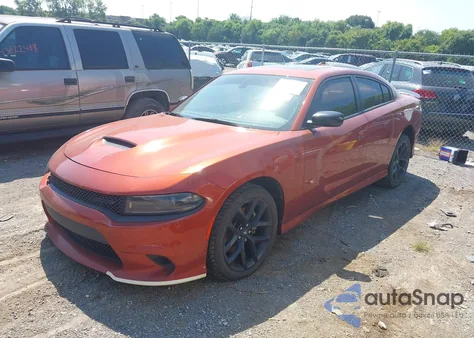 2022 Dodge Charger Gt Rwd из США, поврежденный, VIN 2C3CDXHG3NH217495